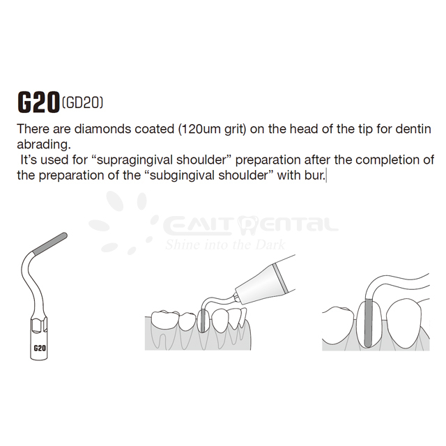 Scaling Tip GD20 for Satelec DTE