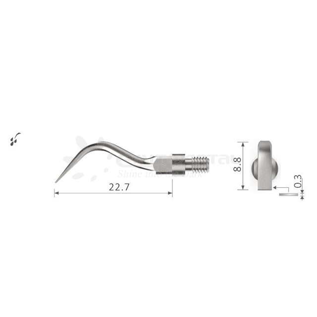 Scaler Tip sr1L ZEG Tip Fits Sirona SiroSonic 