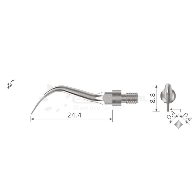 Scaler Tip sr4L ZEG Tip Fits Sirona SiroSonic 