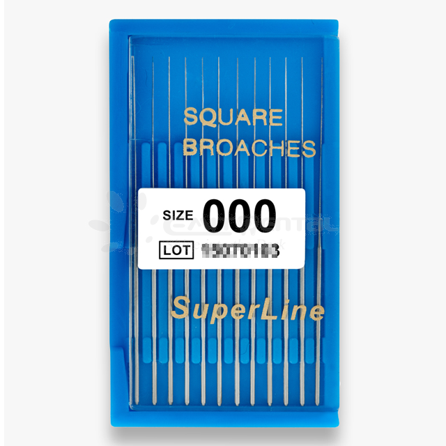 Superline NIC Endodontics Smooth Broaches 52mm Size #00