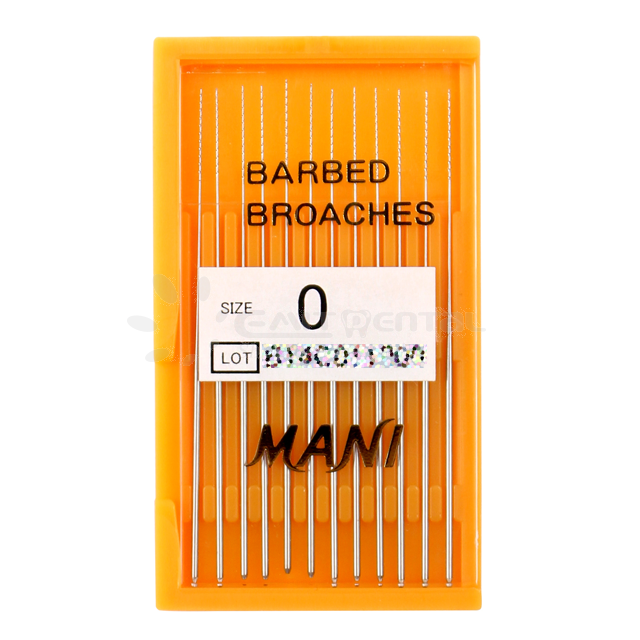MANI Barbed Broaches Dental Use